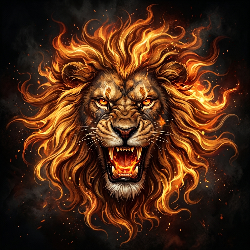 Warrgrimm — The Flaming Lion
